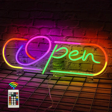 Open LED Neon Sign (RGB)