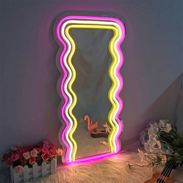 Custom Mirror Neon Sign