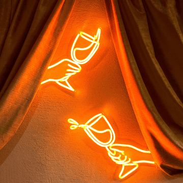 Orange LED Neon Signs - Neonific