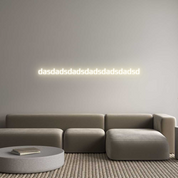 Custom LED Neon Sign: dasdadsdadsda...