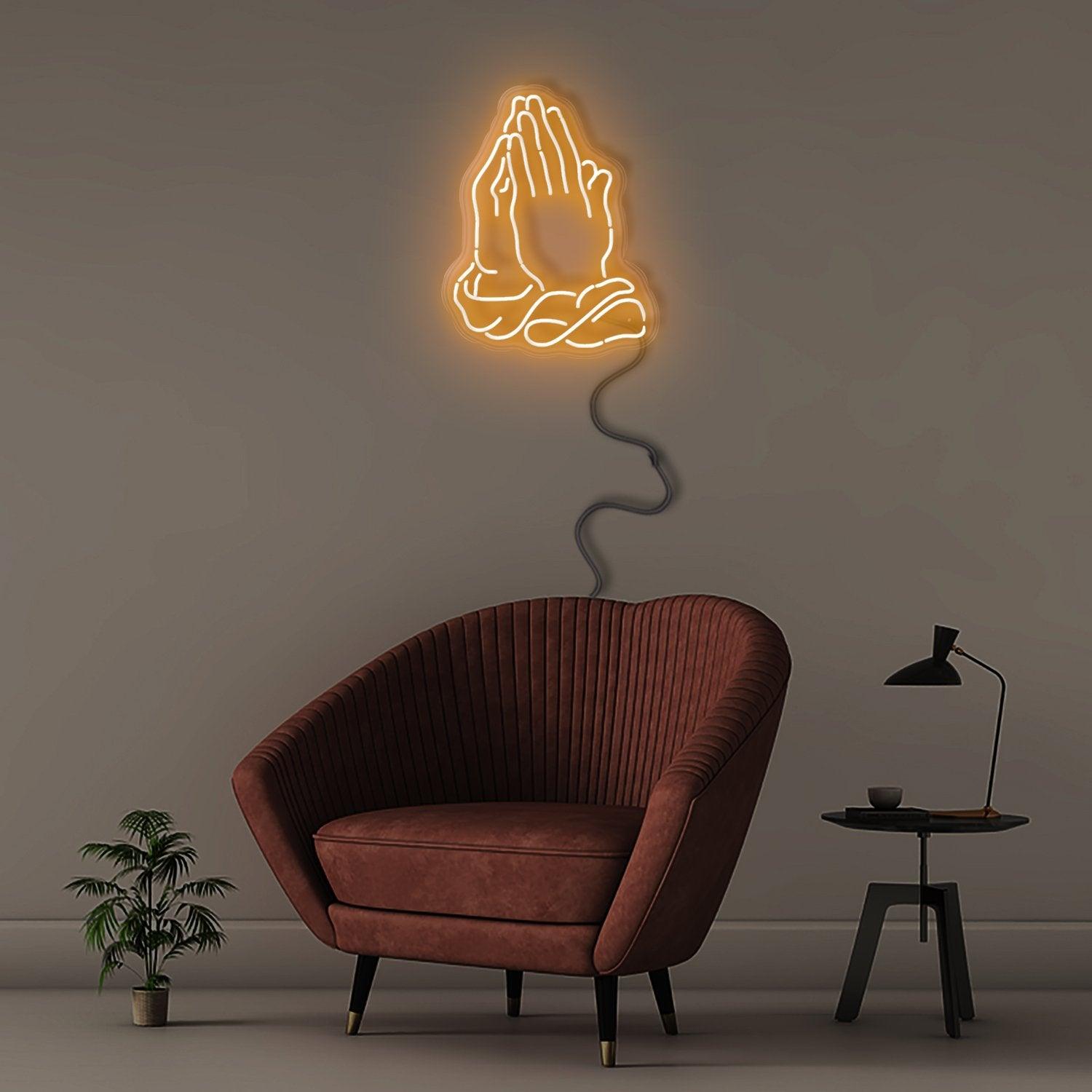 Praying Hands - NEONIFIC