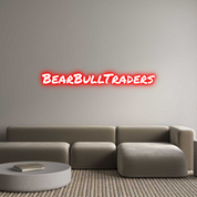 Custom LED Neon Sign: BearBullTraders