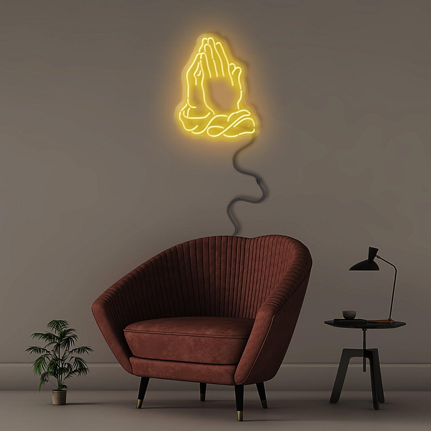 Praying Hands - NEONIFIC