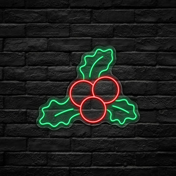 Jingle Bell with Bow LED Neon Sign (USB-Dimmable 40cm x 33.5cm)