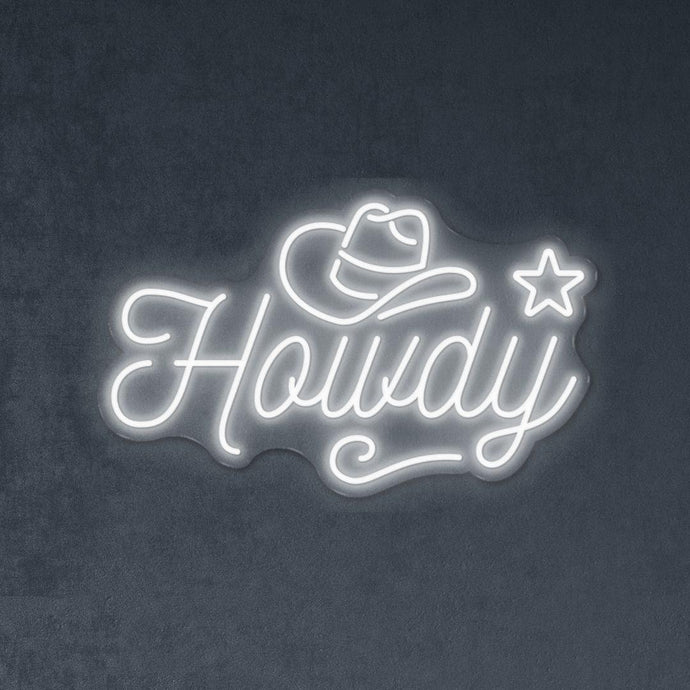 Howdy| LED Neon Sign| Neonific – Neonific.com.au
