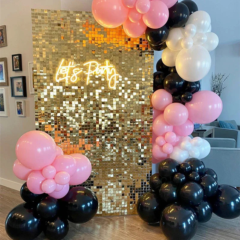 Light Gold Shimmer Wall Backdrop-0