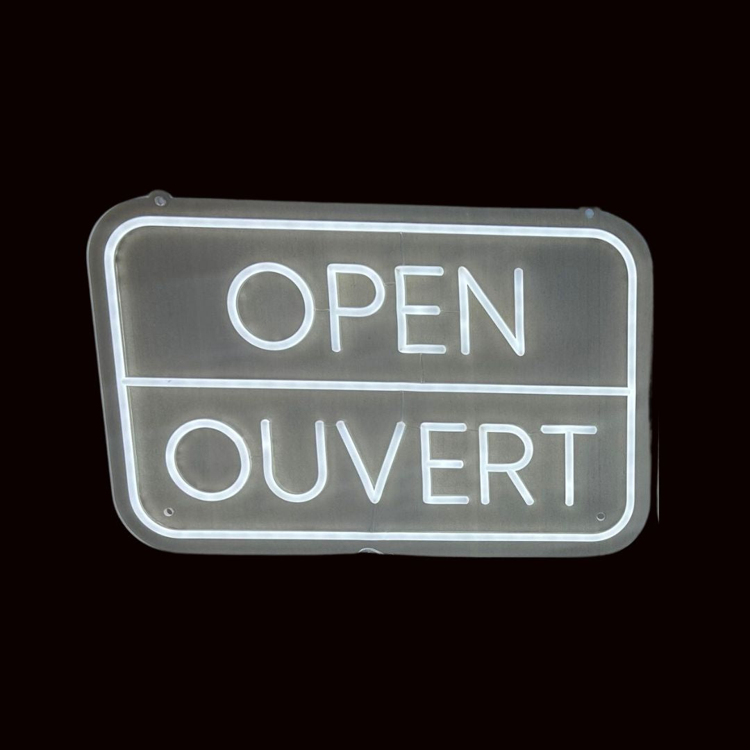 Custom Open LED Neon Sign - Neonific
