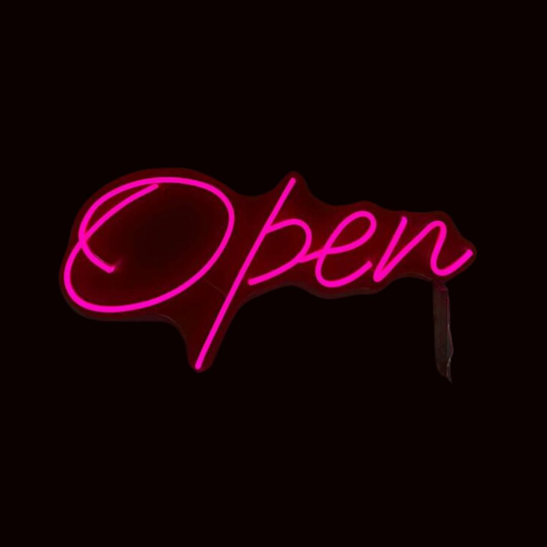Custom Open LED Neon Sign - Neonific