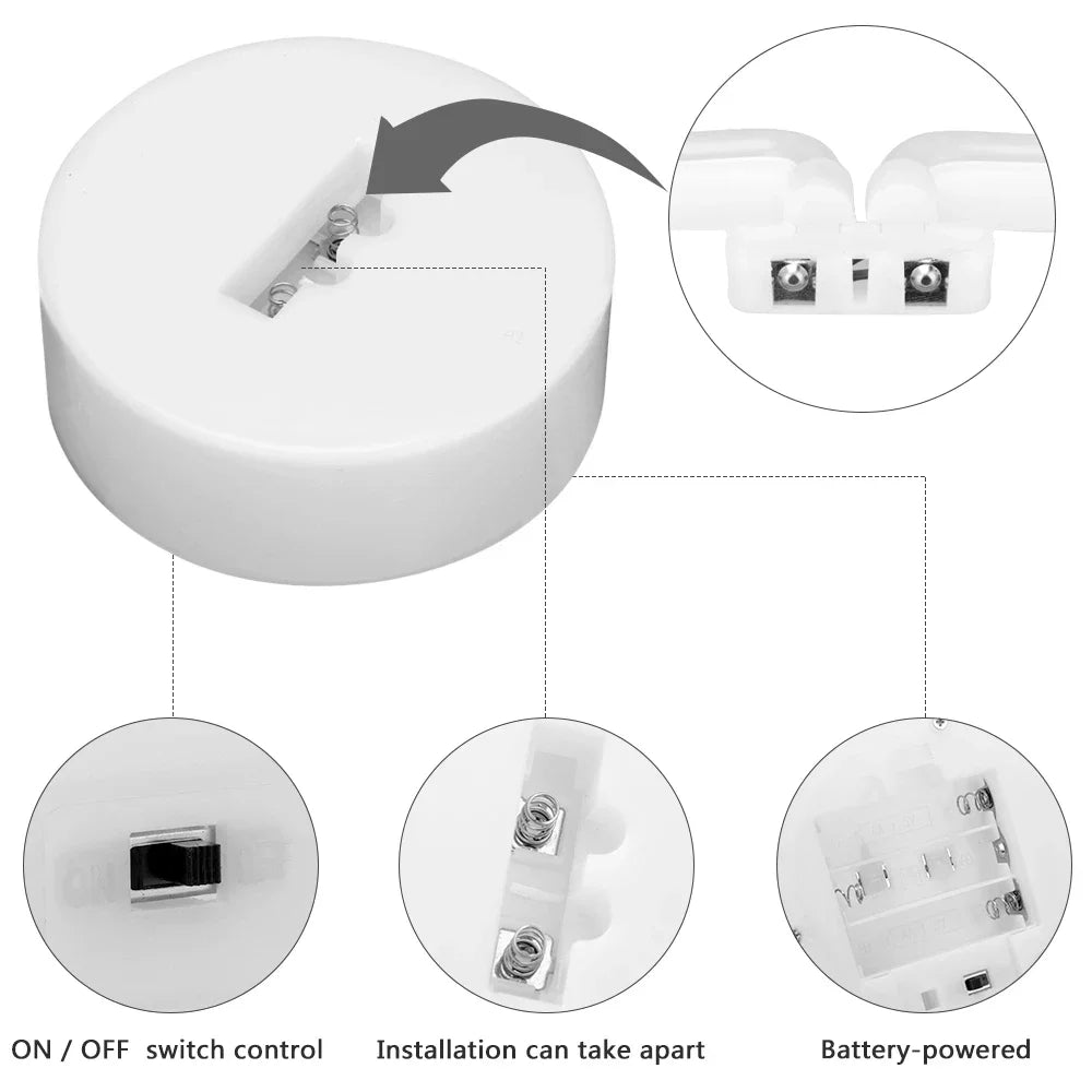 USB LED Neon Table Lamp Night Lights - Catcus - Neonific
