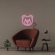 Bear - Neonific - LED Neon Signs - 18" (46cm) - Light Pink
