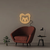 Bear - Neonific - LED Neon Signs - 18" (46cm) - Orange