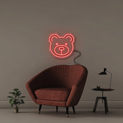 Bear - Neonific - LED Neon Signs - 18" (46cm) - Red