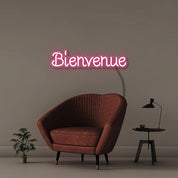 Bienvenue - Neonific - LED Neon Signs - Pink - Indoors