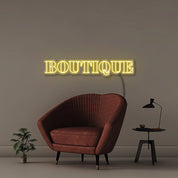 Boutique - Neonific - LED Neon Signs - 36" (91cm) - Yellow
