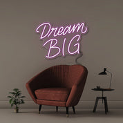 Dream Big - Neonific - LED Neon Signs - 24" (61cm) - Purple