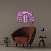 Dream BIG - Neonific - LED Neon Signs - 50 CM - Blue