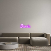 Custom LED Neon Sign: Bienta