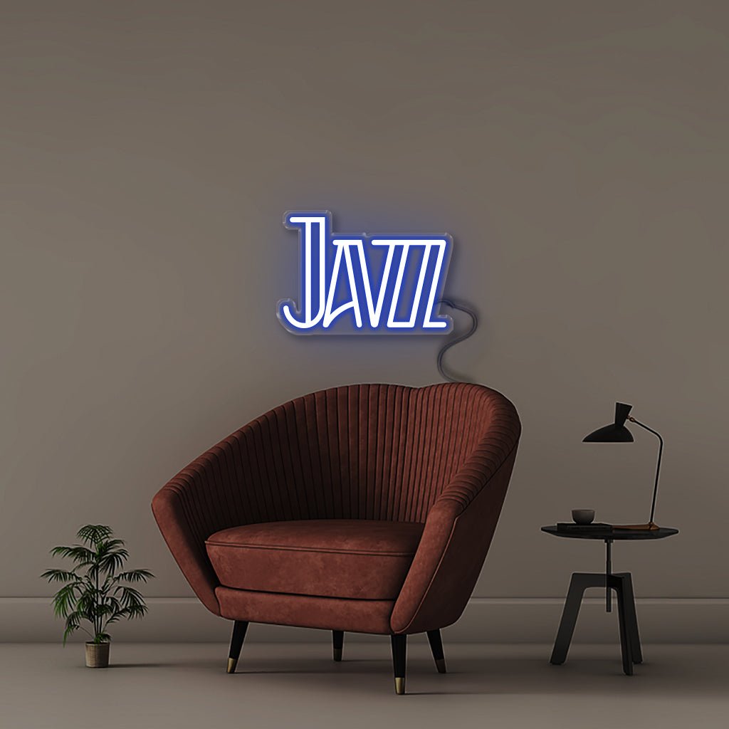 Jazz - Neonific - LED Neon Signs - 50 CM - Blue