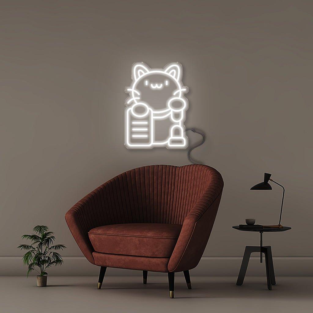 Kitty - Neonific - LED Neon Signs - 50 CM - Blue