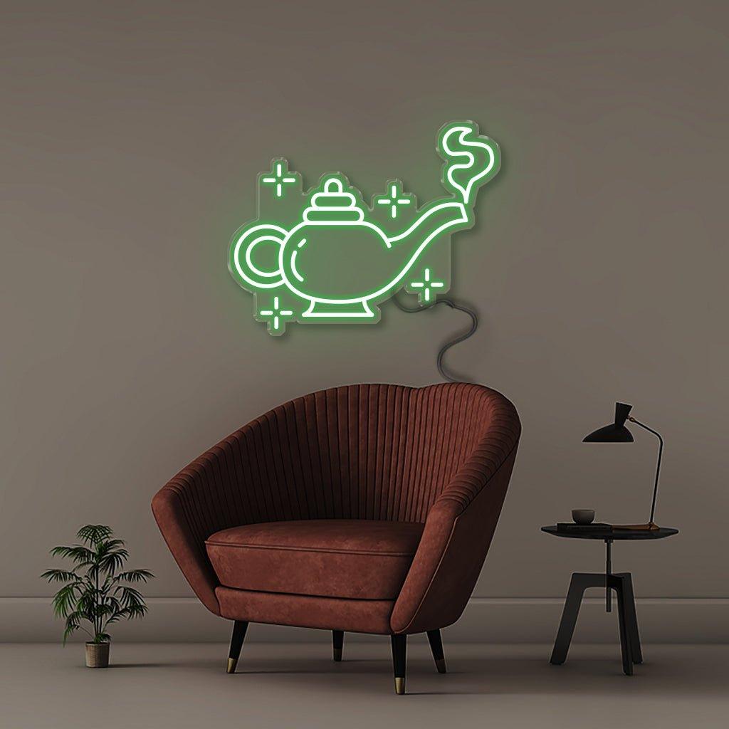 Magic Lamp - Neonific - LED Neon Signs - 24" (61cm) - Green