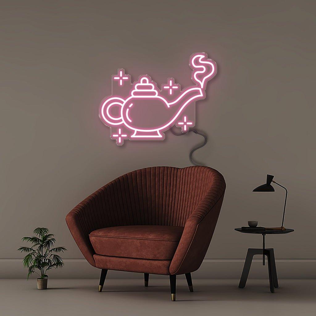 Magic Lamp - Neonific - LED Neon Signs - 24" (61cm) - Light Pink