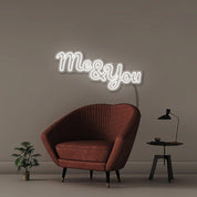 Me & You - Neonific - LED Neon Signs - 75 CM - Blue