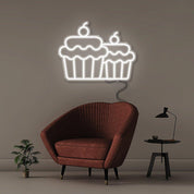 Neon Cupcakes - Neonific - LED Neon Signs - 50 CM - Blue