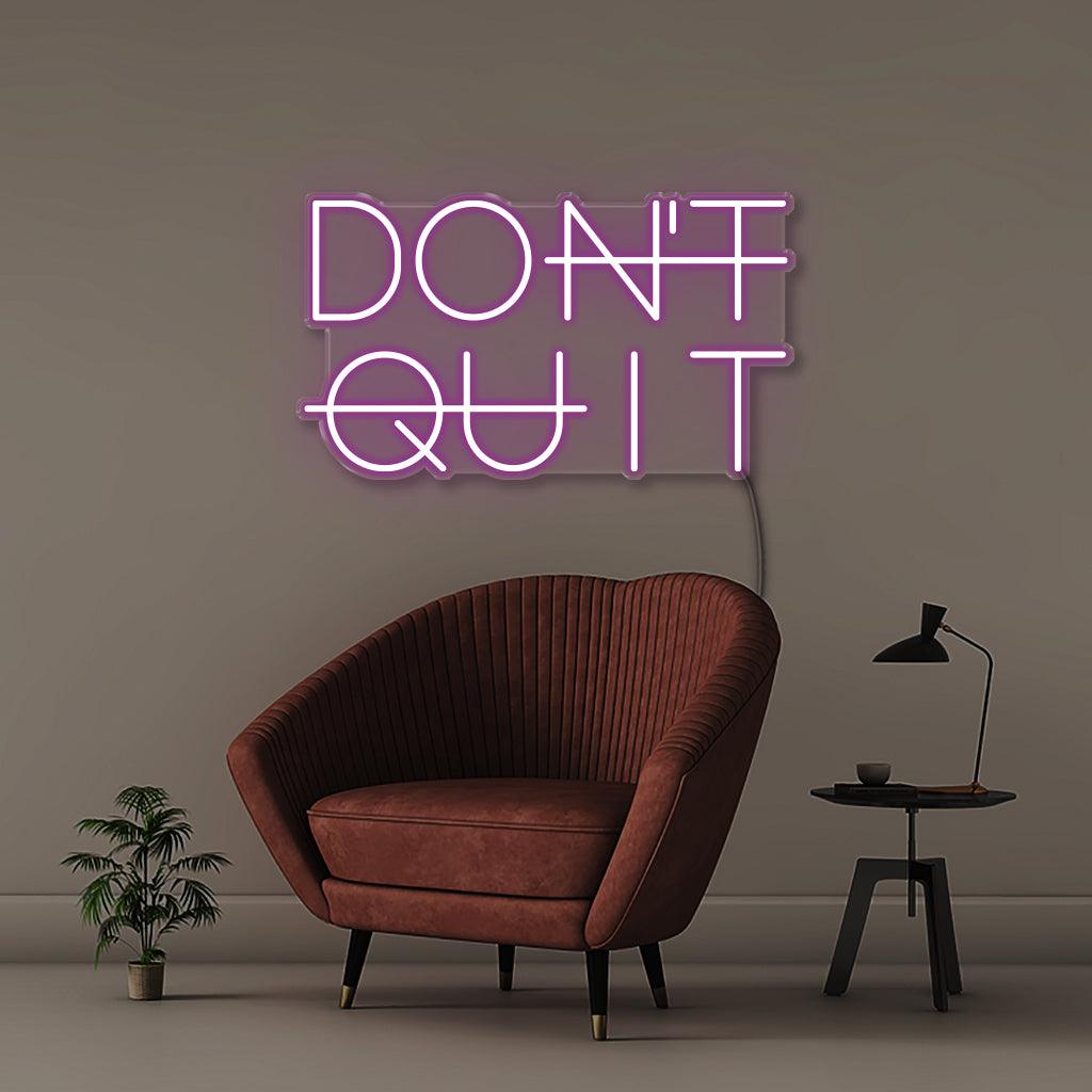 DONT QUIT - Neonific