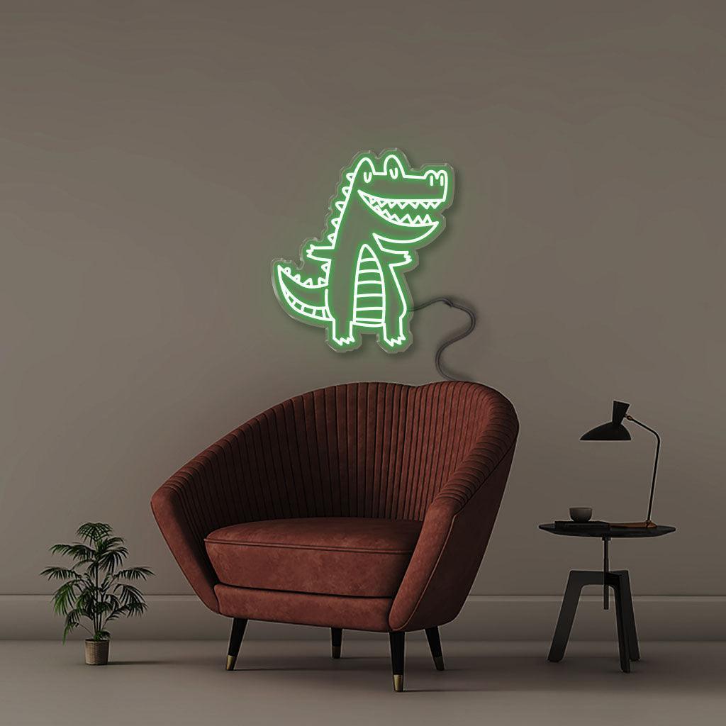 Doodle Crocodile - NEONIFIC