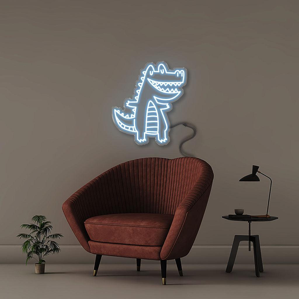 Doodle Crocodile - NEONIFIC