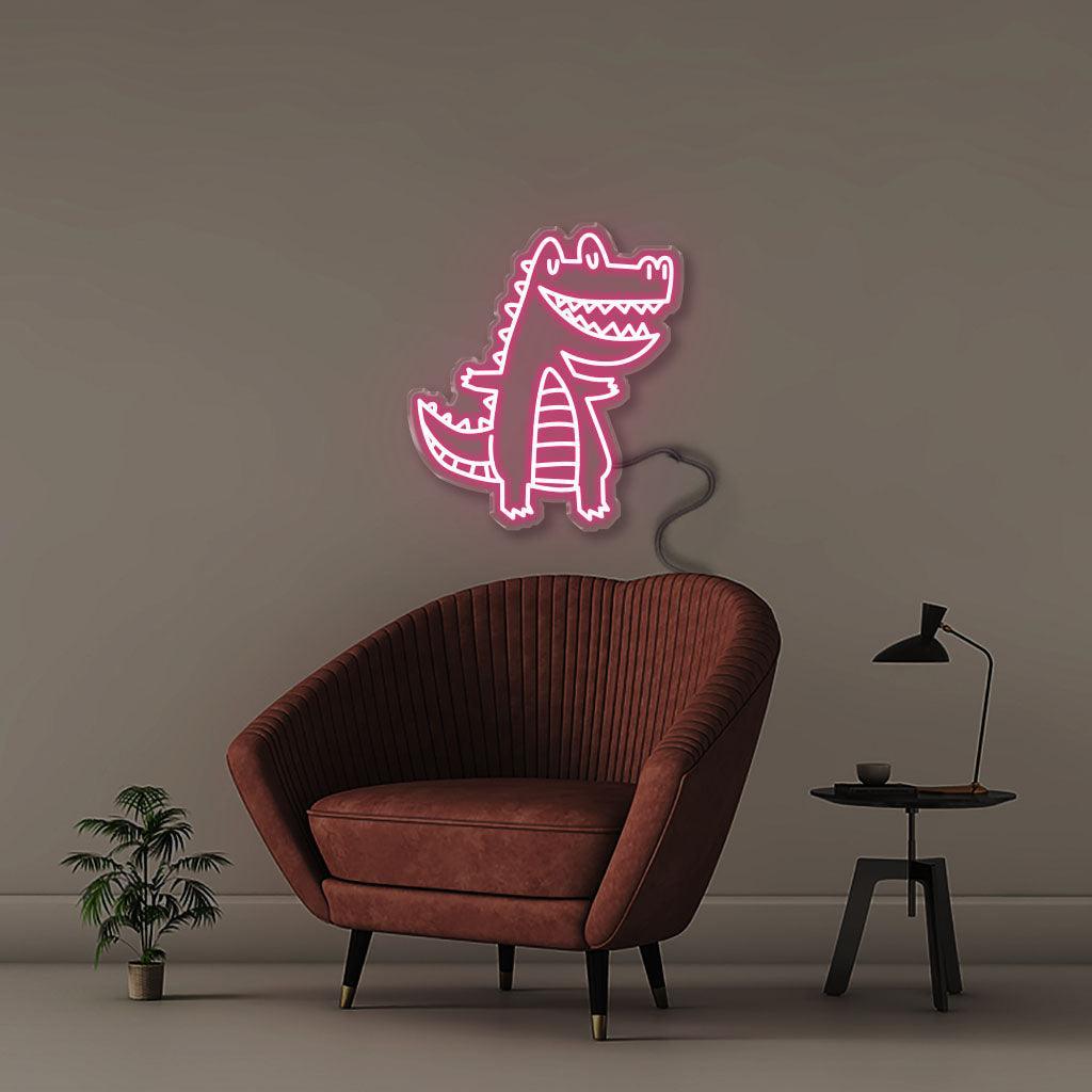 Doodle Crocodile - NEONIFIC