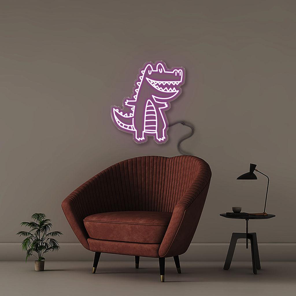 Doodle Crocodile - NEONIFIC
