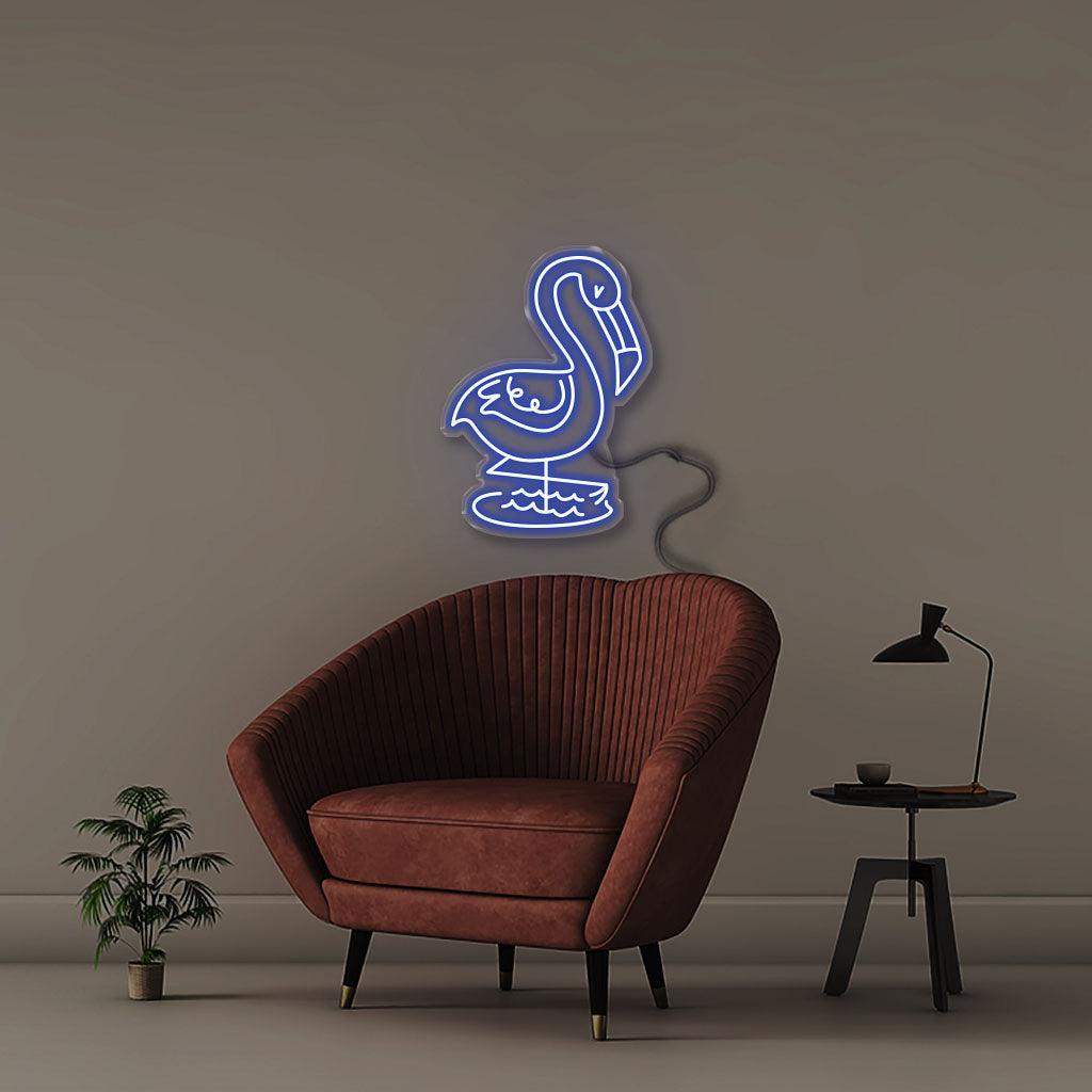 Doodle Flamingo - NEONIFIC