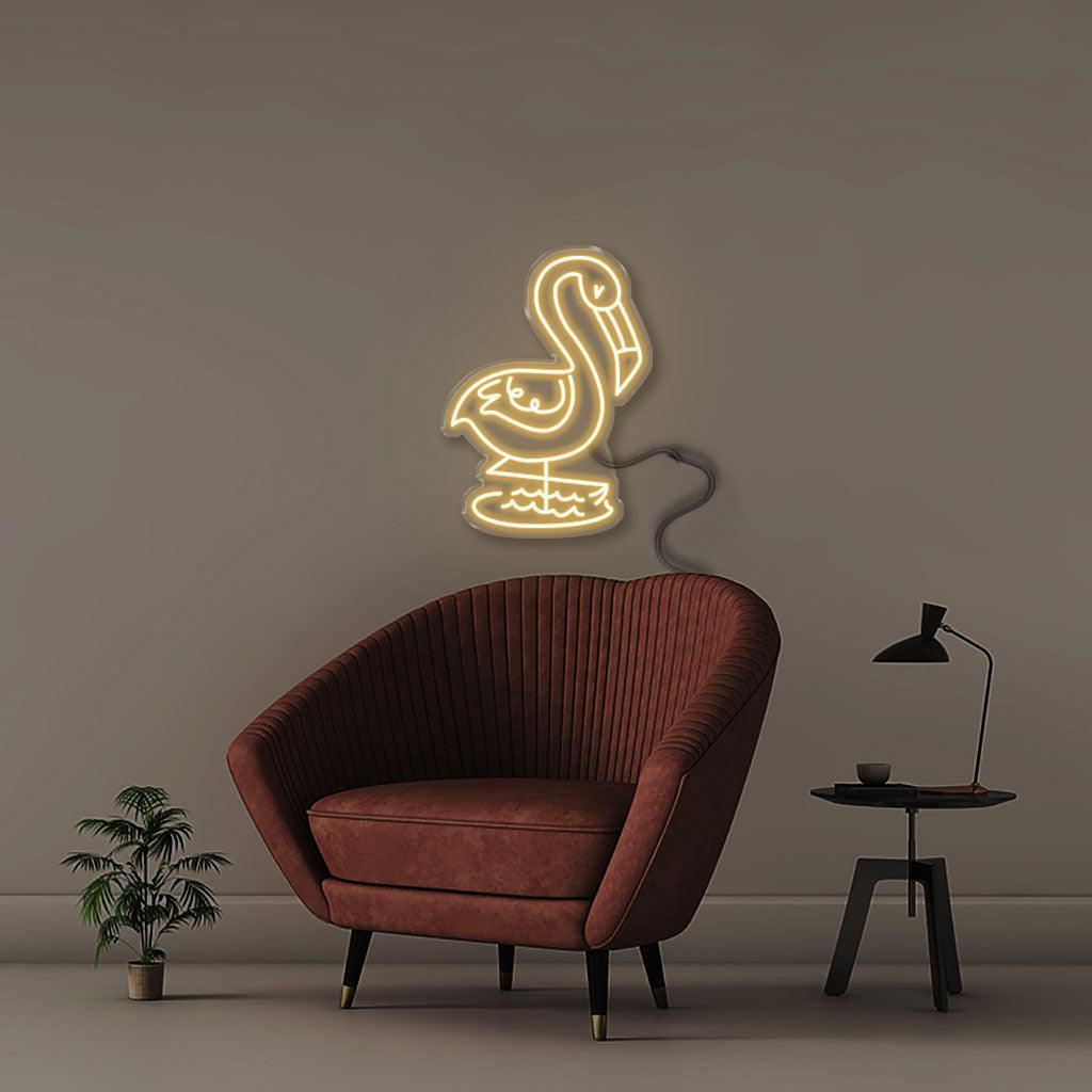 Doodle Flamingo - NEONIFIC
