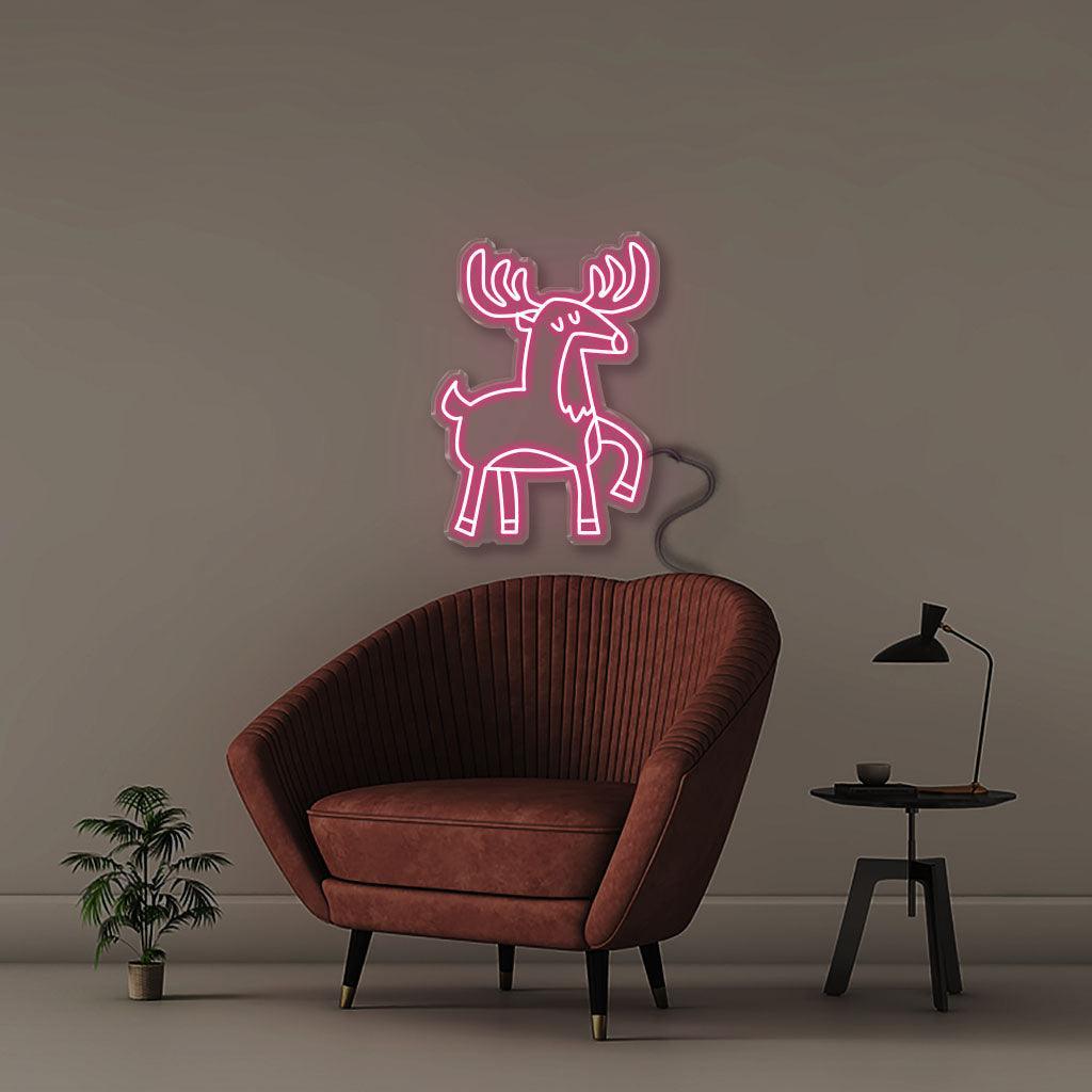 Doodle Reindeer - NEONIFIC