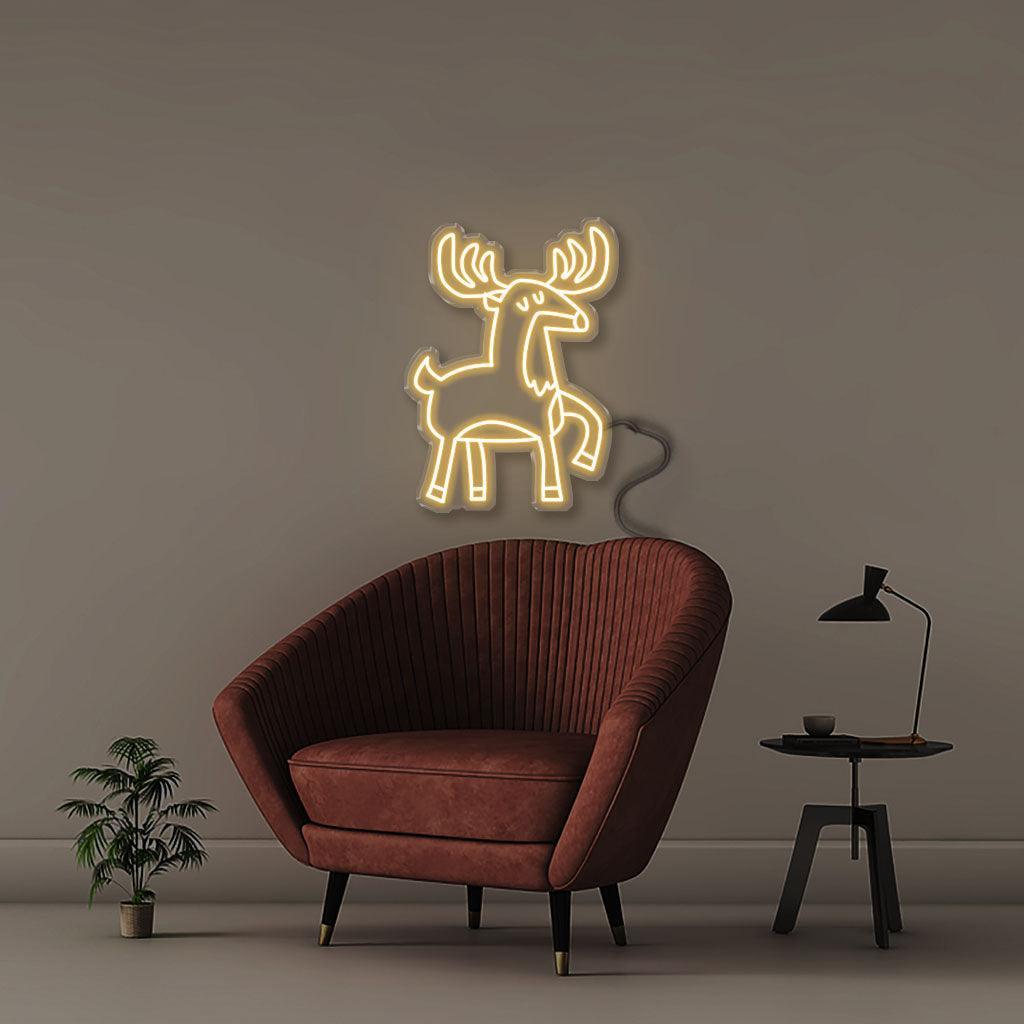 Doodle Reindeer - NEONIFIC