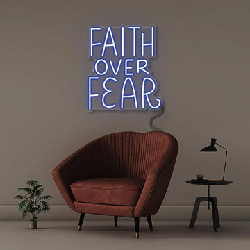 Faith Over Fear - Neonific