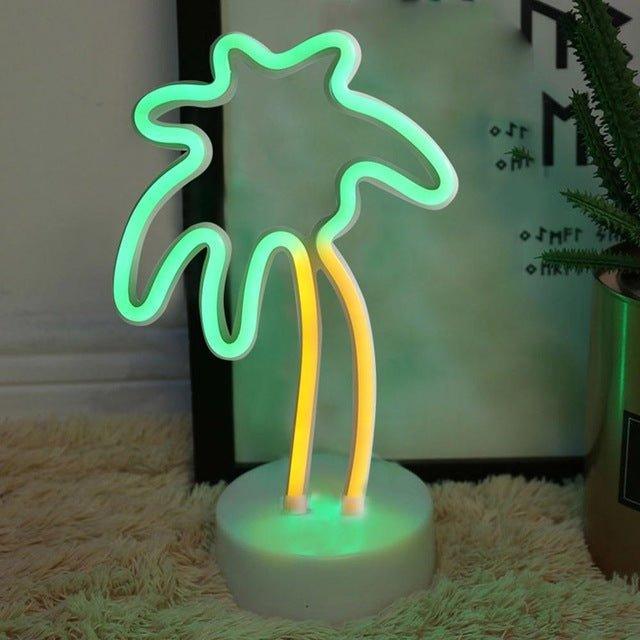 Palm Tree Led Sign USB LED Neon Table Lamp Night Light - Palm Tree β Neonific.com.au