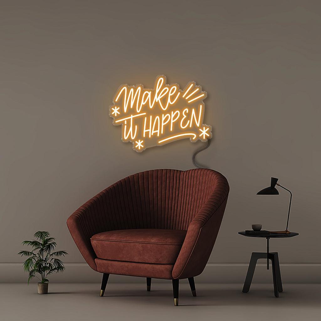 Make it happen - NEONIFIC