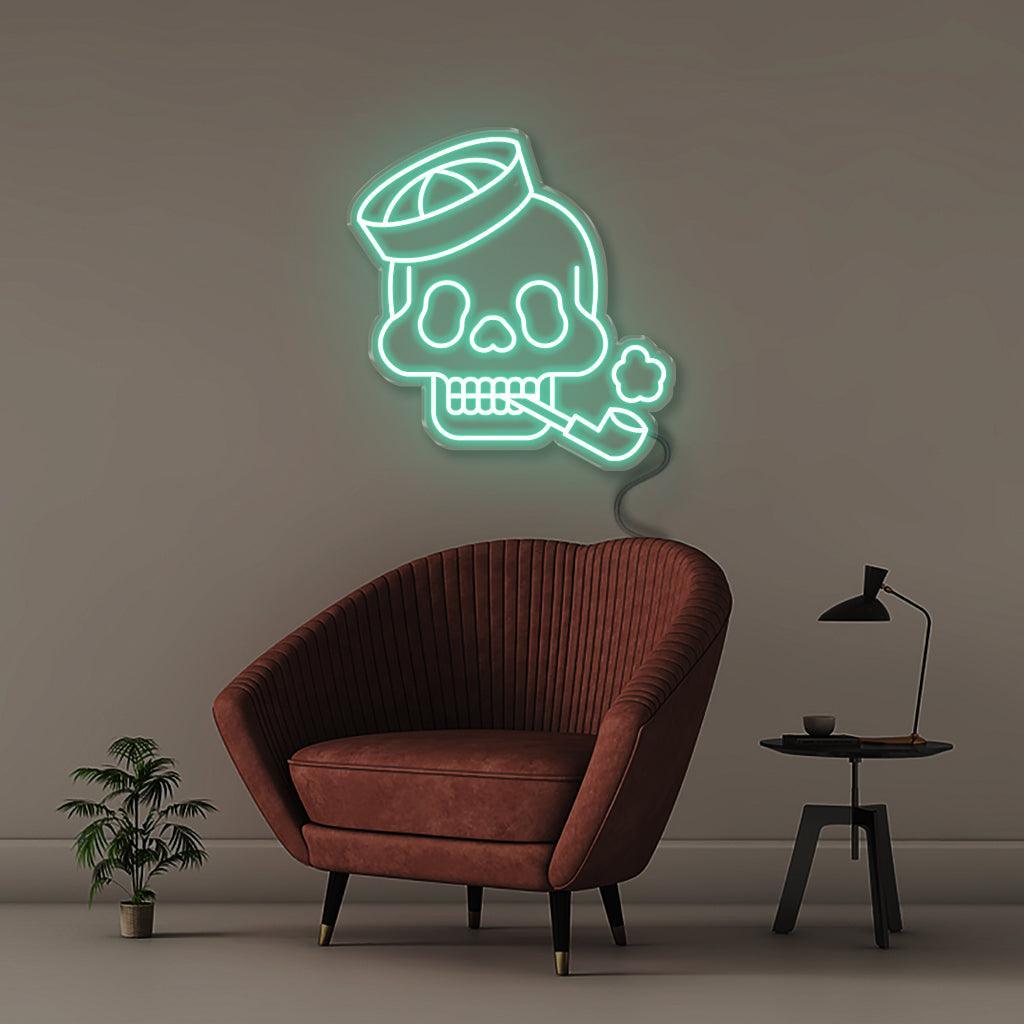 Neon Sailor Skull - NEONIFIC