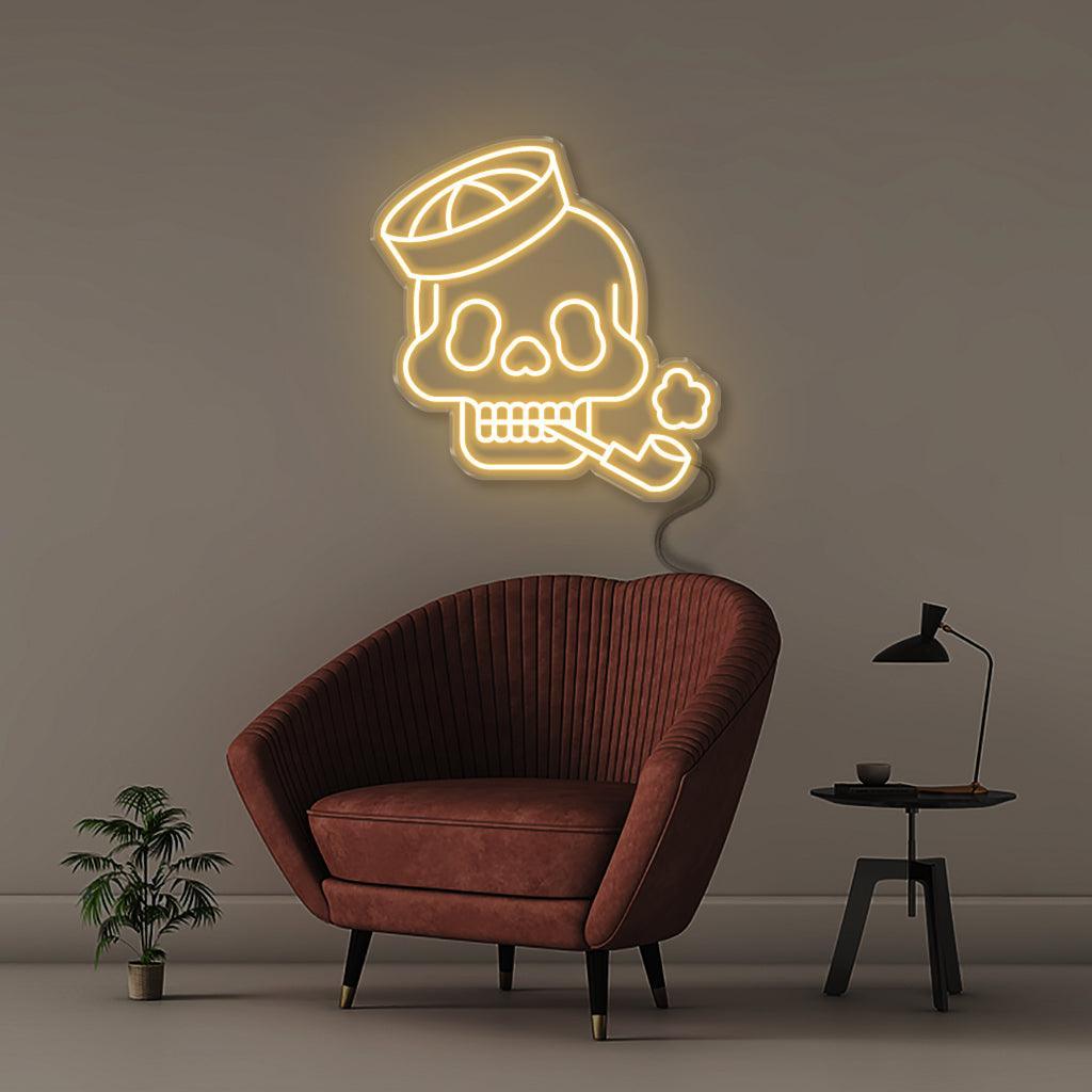 Neon Sailor Skull - NEONIFIC