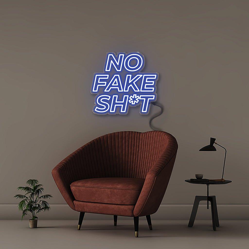 No Fake Shit - Neonific