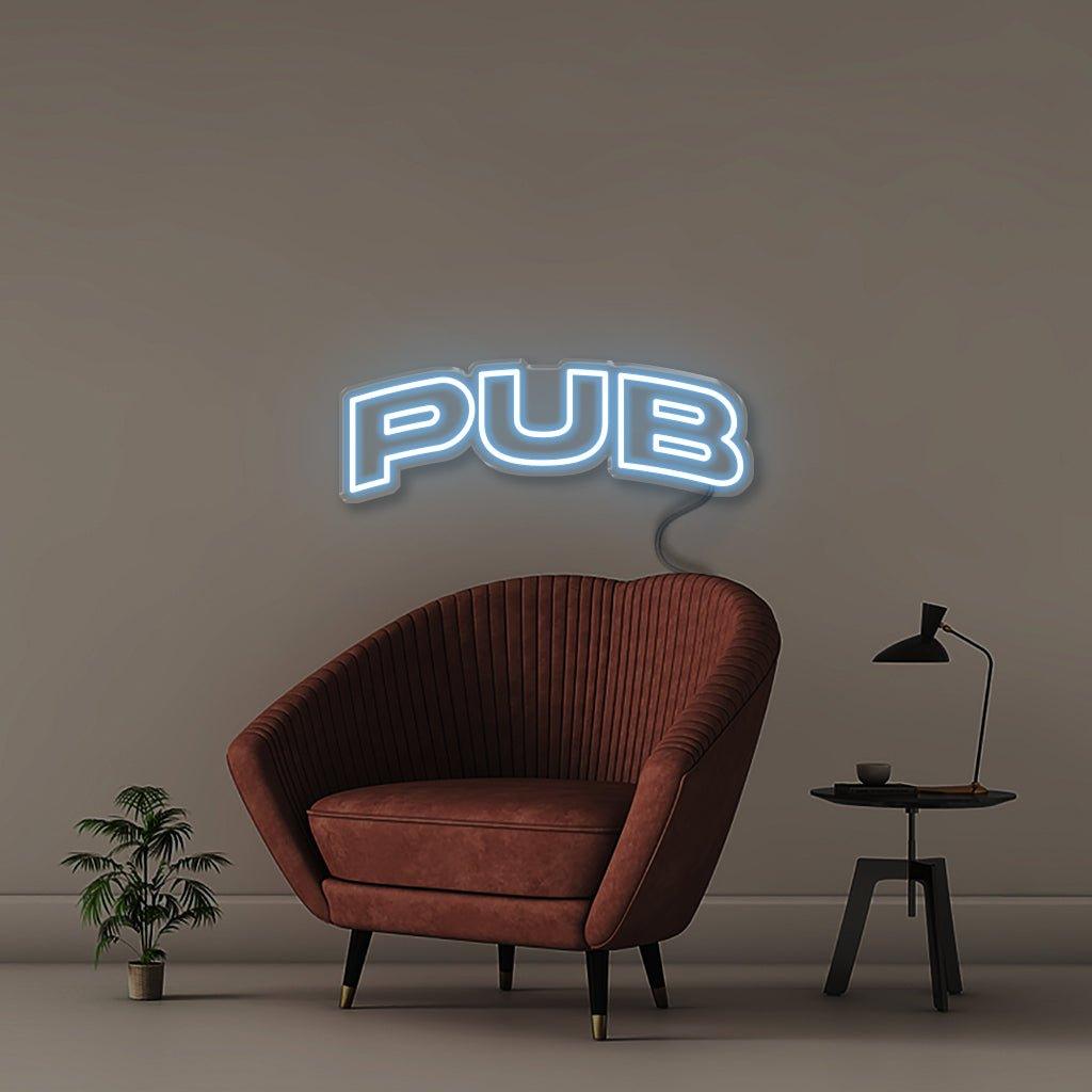 Pub - Neonific - LED Neon Signs - 50 CM - Blue