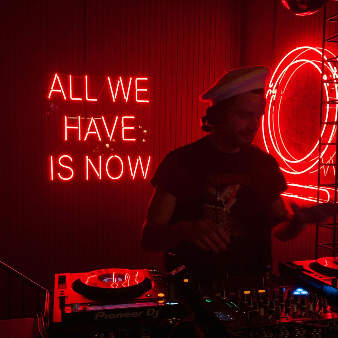 Red neon sign - Neonific