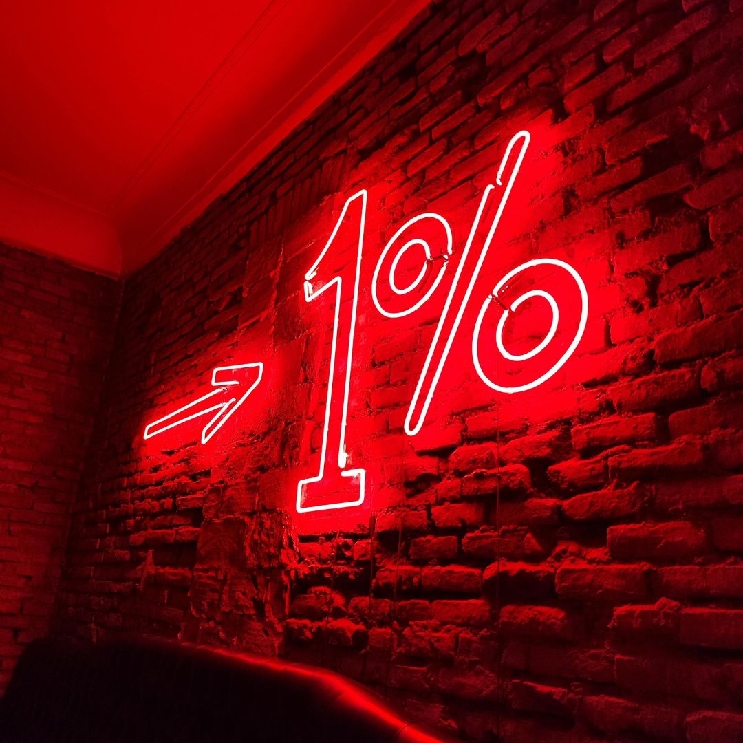 Red neon sign - Neonific