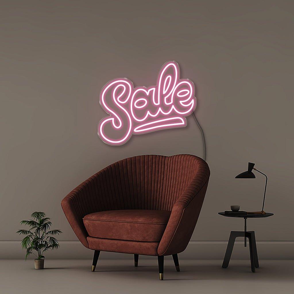 Sale - Neonific - LED Neon Signs - 18" (46cm) - Light Pink