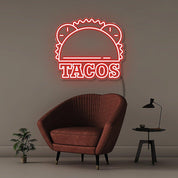 Tacos - Neonific - LED Neon Signs - 75 CM - Blue