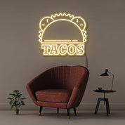 Tacos - Neonific - LED Neon Signs - 75 CM - Blue