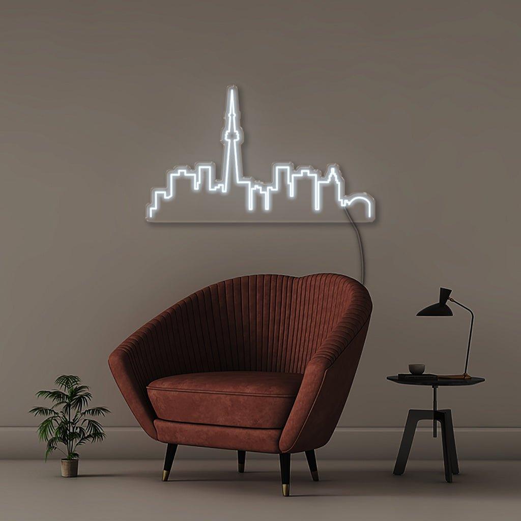 Toronto Cityscape - Neonific - LED Neon Signs - 36" (91cm) - Cool White