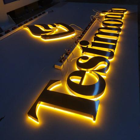 Back-lit Built-up Letters | Halo Illuminated Signage